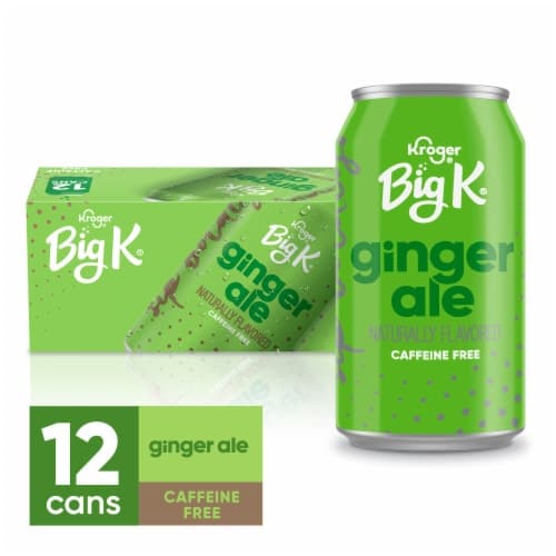 Big K Caffeine Free Ginger Ale Can Soda