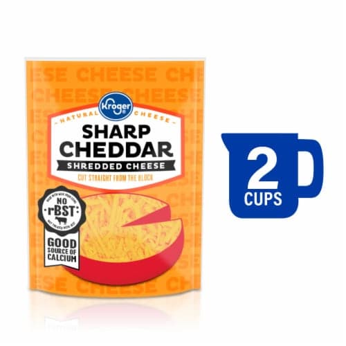 Kroger Sharp Cheddar Shredded Cheese