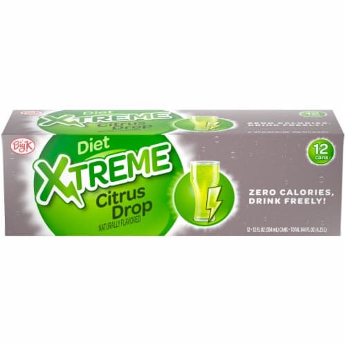 Big K Diet Xtreme Citrus Drop Soda