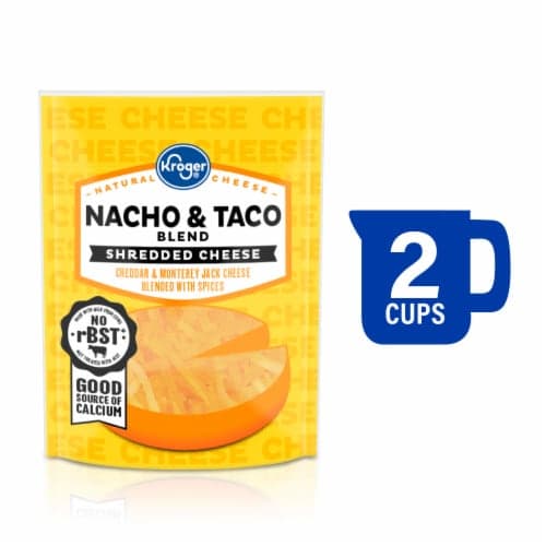 Kroger Nacho & Taco Blend Shredded Cheese
