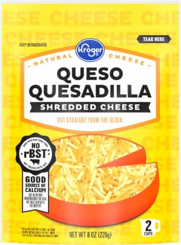 Kroger Queso Quesadilla Shredded Cheese