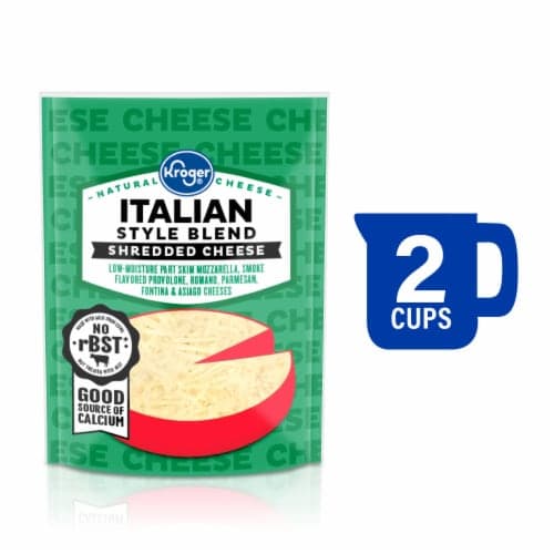 Kroger Italian Style Blend Shredded Cheese