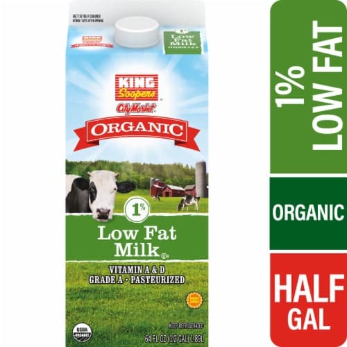 King Soopers City Market Organic 1% Low Fat Milk