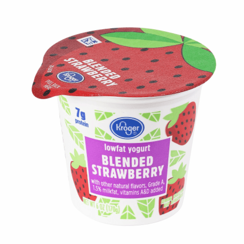 Kroger Strawberry Low Fat Yogurt