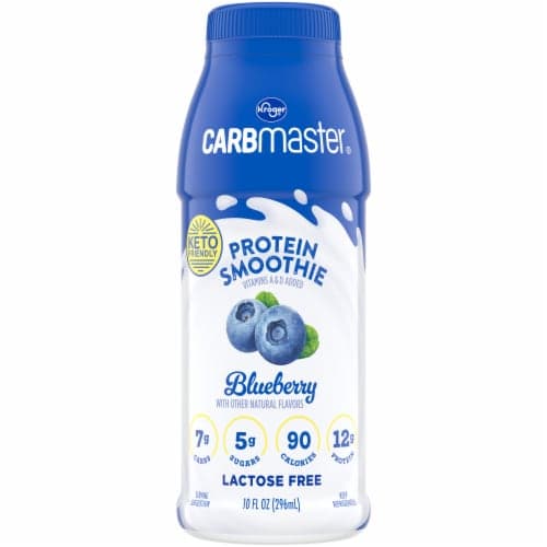 Kroger Carbmaster Blueberry Protein Yogurt Smoothie