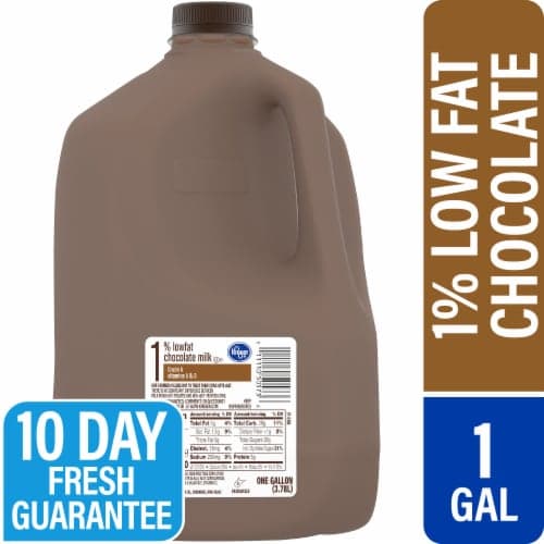 Kroger 1% Low Fat Chocolate Milk Jug