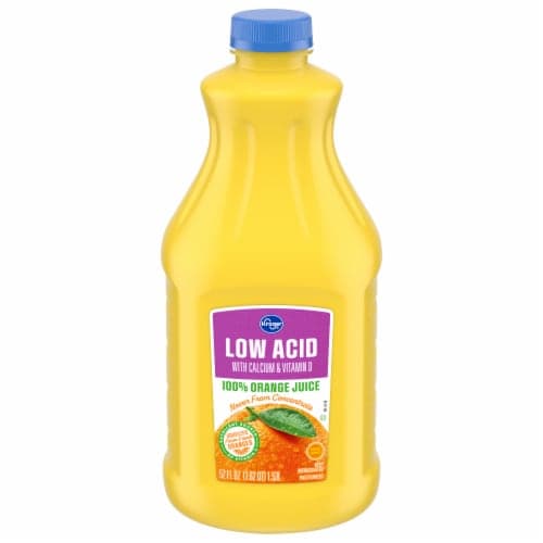 Kroger Low Acid 100% Orange Juice