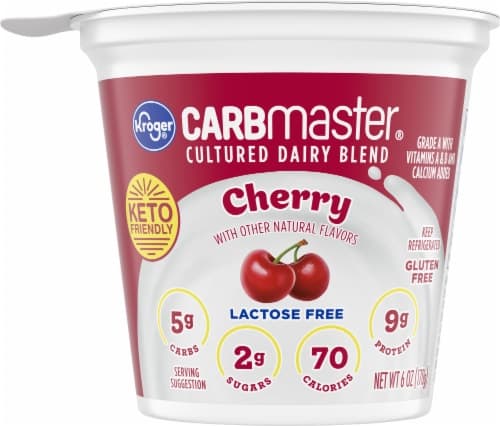 Kroger Carbmaster Cherry Lowfat Yogurt