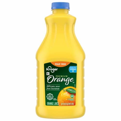 Kroger Original Pulp Free 100% Orange Juice