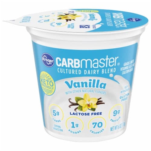 Kroger Carbmaster Vanilla Lowfat Yogurt