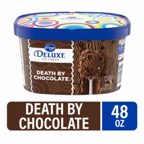 Kroger Deluxe Death By Chocolate Ice Cream Tub