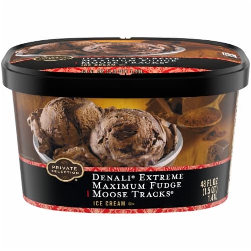 Private Selection Denali Extreme Maximum Fudge Moose Tracks Ice Cream