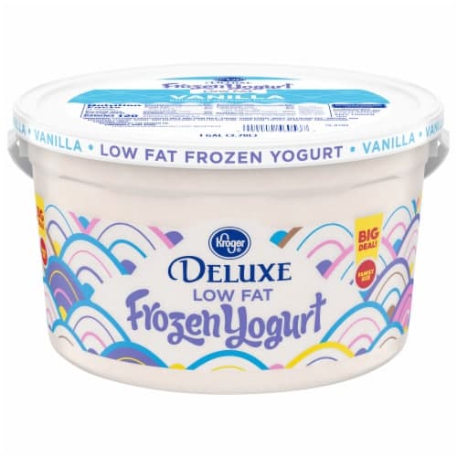 Kroger Vanilla Low Fat  Yogurt Family Size