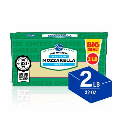 Kroger Mozzarella Block Cheese Big Deal!