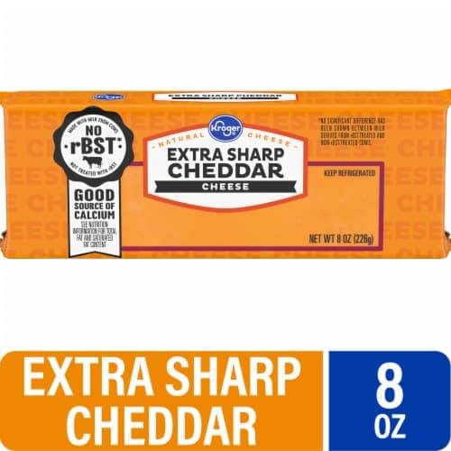 Kroger Extra Sharp Cheddar Block Cheese