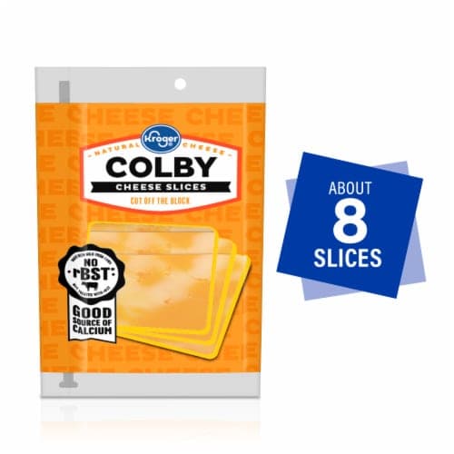 Kroger Colby Sliced Cheese