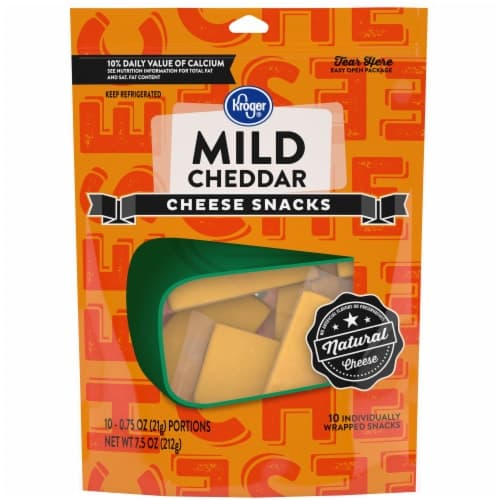 Kroger Mild Cheddar Snack Cheese