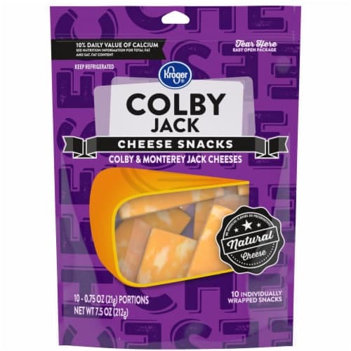 Kroger Colby Jack Snack Cheese
