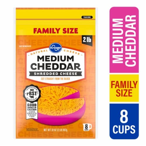 Kroger Medium Cheddar Shredded Cheese Big Deal!