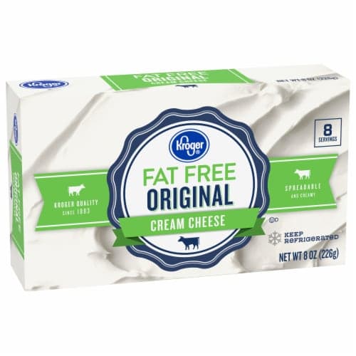Kroger Fat Free Original Cream Cheese