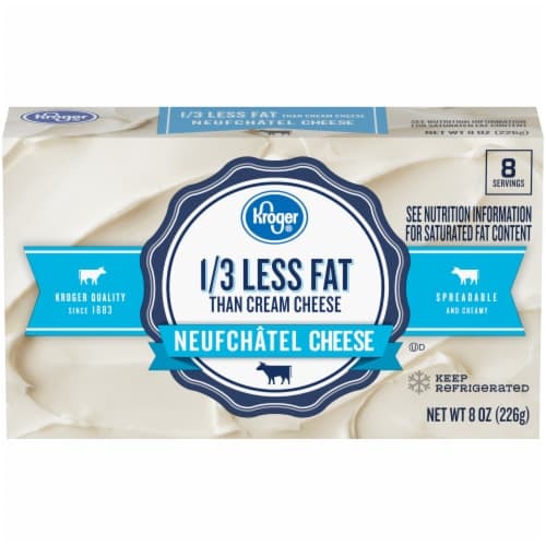 Kroger Low Fat Neufchatel Cheese