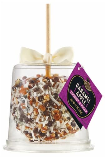 Private Selection Dipped Caramel With Coconut & Pecans Gourmet Caramel Apple