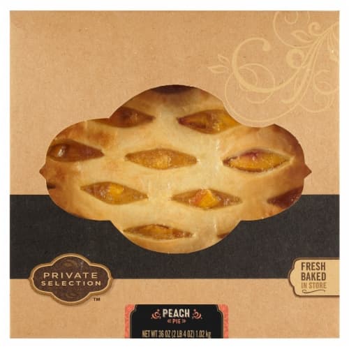 Private Selection Peach Lattice Pie