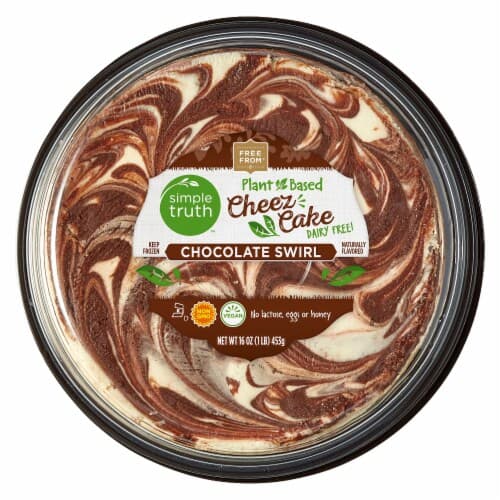 Simple Truth Plant Based Dairy Free Chocolate Swirl Cheezcake