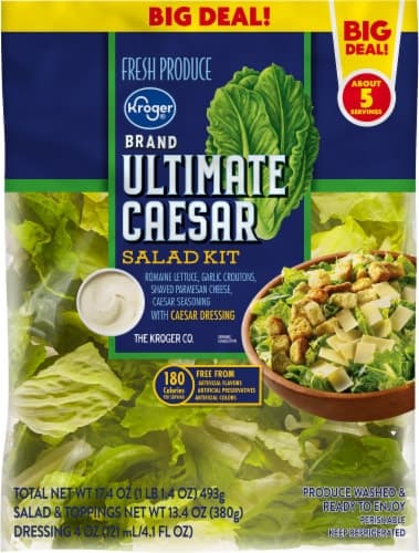 Kroger Ultimate Caesar Salad Kit Bag Big Deal!