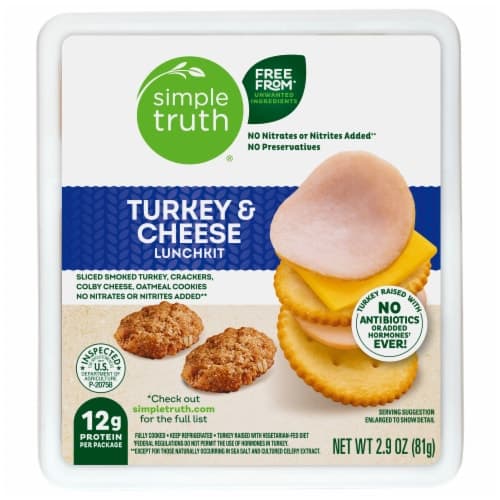 Simple Truth Turkey & Cheese Natural Lunch Kit