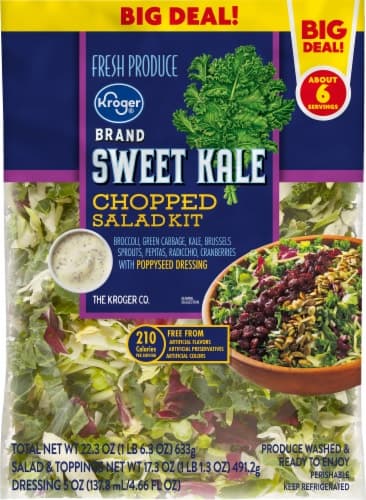 Kroger Sweet Kale Chopped Salad Kit Big Deal!