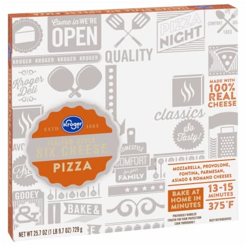 Kroger Bake At Home Italian Style 6 Cheese Pizza