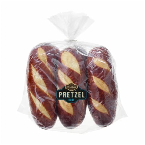 Private Selection Pretzel Hot Dog Buns