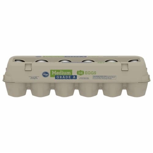Kroger Medium Grade A White Eggs