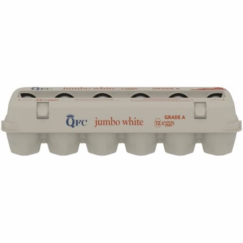 Qfc Jumbo White Eggs