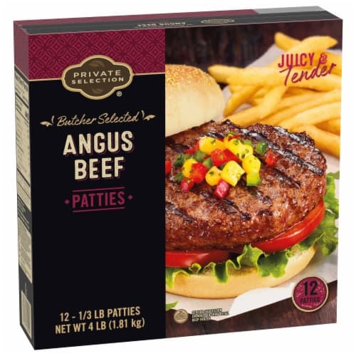 Private Selection Angus Beef Patties