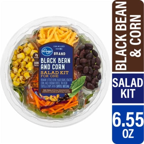 Kroger Black Bean And Corn Taco Salad Bowl Kit