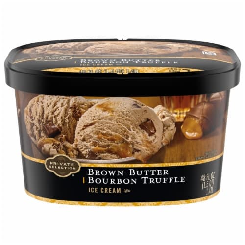 Private Selection Brown Butter Bourbon Truffle Ice Cream Tub
