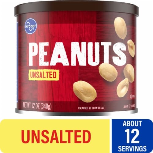 Kroger Unsalted Peanuts