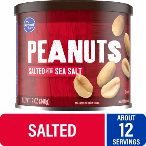 Kroger Salted With Sea Salt Peanuts