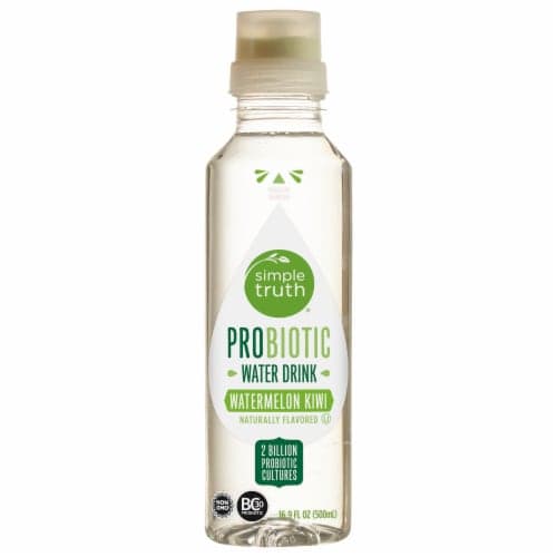 Simple Truth Probiotic Watermelon Kiwi Water Drink
