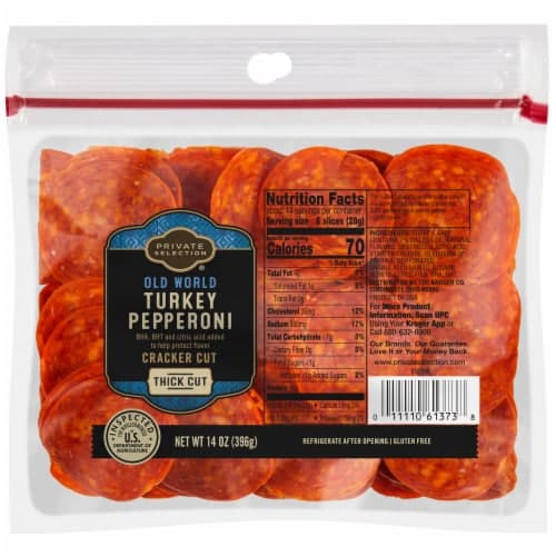 Private Selection Old World Turkey Pepperoni
