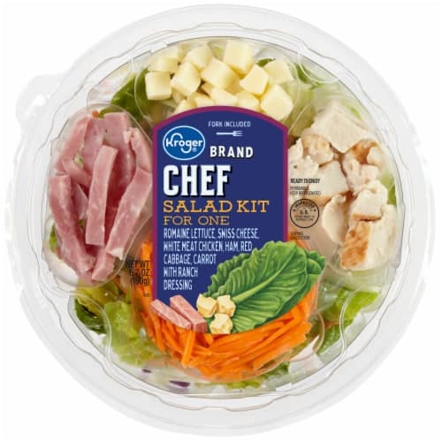Kroger Chef With Chicken & Ham Salad Bowl Kit