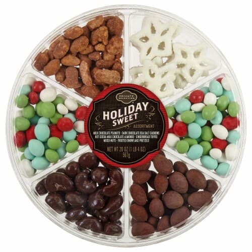 Private Selection Holiday Sweet Nut Assortment Tray