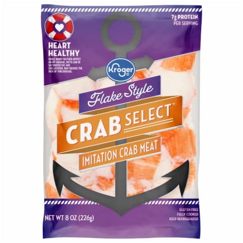 Kroger Flake Style Crab Select Imitation Crab Meat