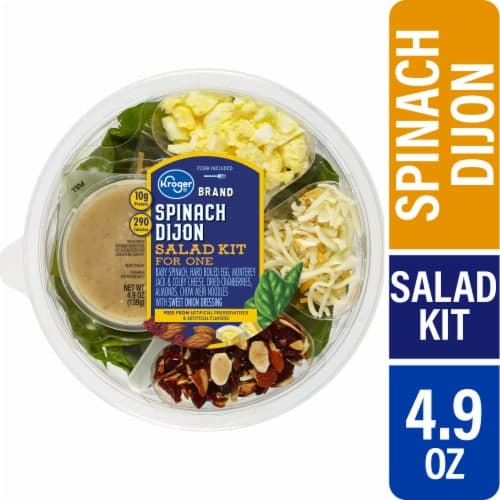 Kroger Spinach Dijon Salad Bowl Kit