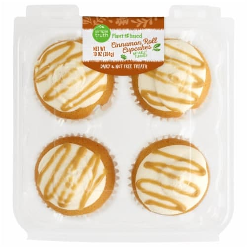 Simple Truth Plant Based Cinnamon Roll Cupcake