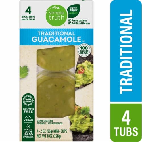 Simple Truth Single Serve Traditional Guacamole