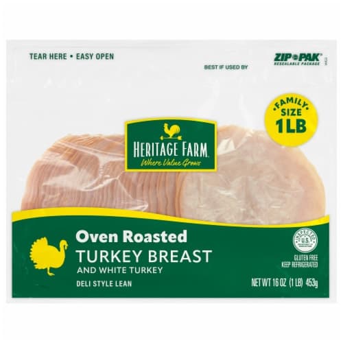 Heritage Farm Deli Style Oven Roasted Turkey Breast
