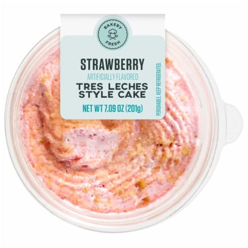 Bakery Fresh Strawberry Tres Leches Style Cupcake